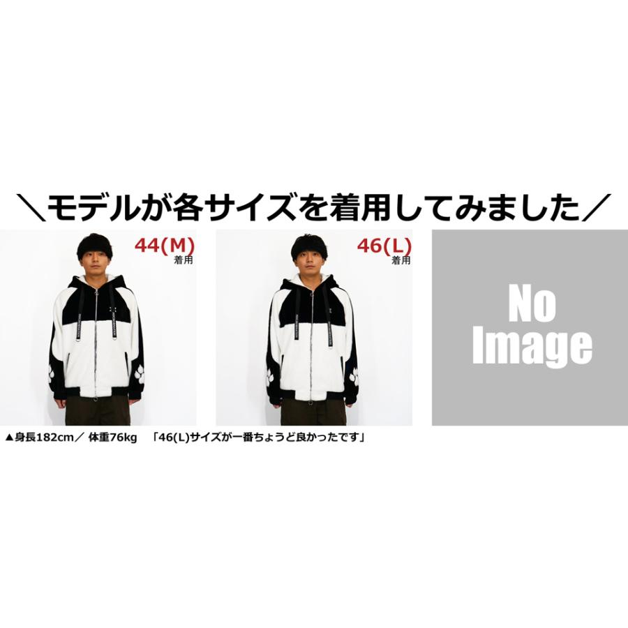 サイコネーション モコモコ猫耳肉球 しっぽ付き ファーフードブルゾン 
