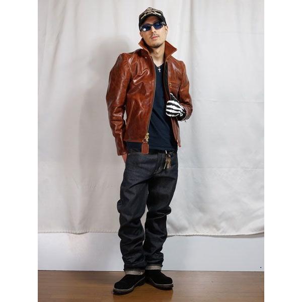 VANSON バンソン 9D オクタゴン シングルライダース レザー VANSON バンソン 9D オクタゴン シングルライダース レザー
