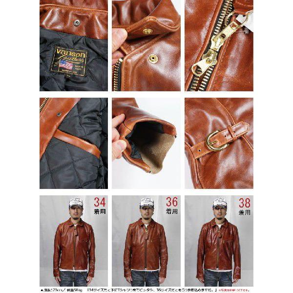 VANSON バンソン 9D オクタゴン シングルライダース レザー VANSON バンソン 9D オクタゴン シングルライダース レザー