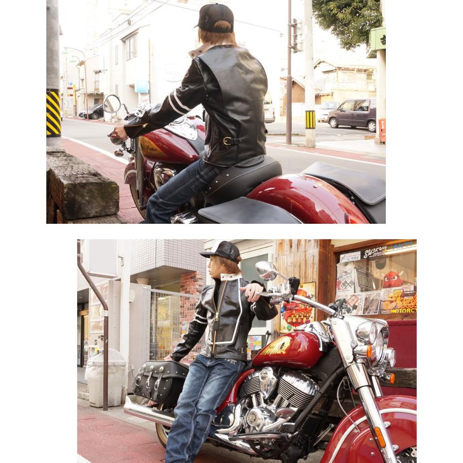 VANSON バンソン 別注カスタム シングルライダース レザー VANSON バンソン 別注カスタム シングルライダース レザー