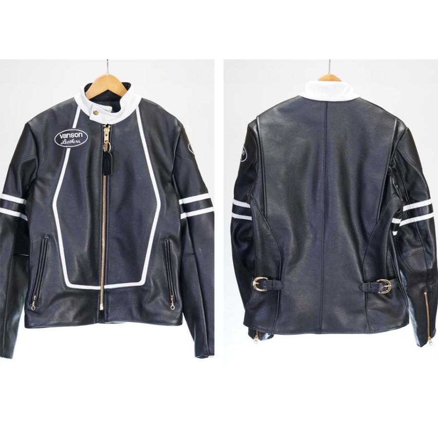 VANSON バンソン 別注カスタム シングルライダース レザー VANSON バンソン 別注カスタム シングルライダース レザー