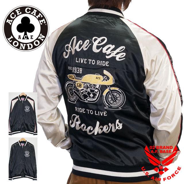 ACE CAFE LONDON エースカフェロンドン Live to Ride スカジャン ACE CAFE LONDON エースカフェロンドン Live to Ride スカジャン