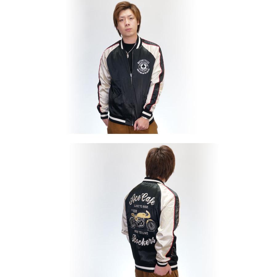 ACE CAFE LONDON（エースカフェロンドン） Live to Ride スカジャン