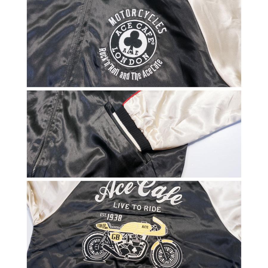 ACE CAFE LONDON エースカフェロンドン Live to Ride スカジャン ACE CAFE LONDON エースカフェロンドン Live to Ride スカジャン