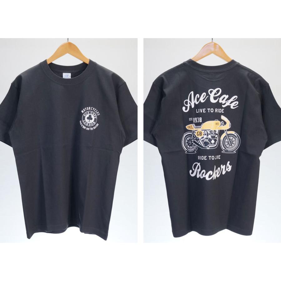 エースカフェロンドン Live to Ride 半袖Tシャツ メンズ 新作2021-2022年モデル ACE CAFE LONDON ac003ct｜02brand｜18