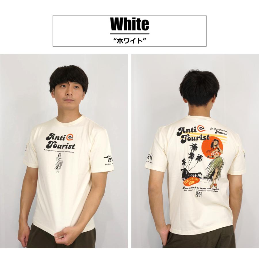 TEDMAN（テッドマン） アンチ アロハ風 アンチツーリスト 半袖Tシャツ