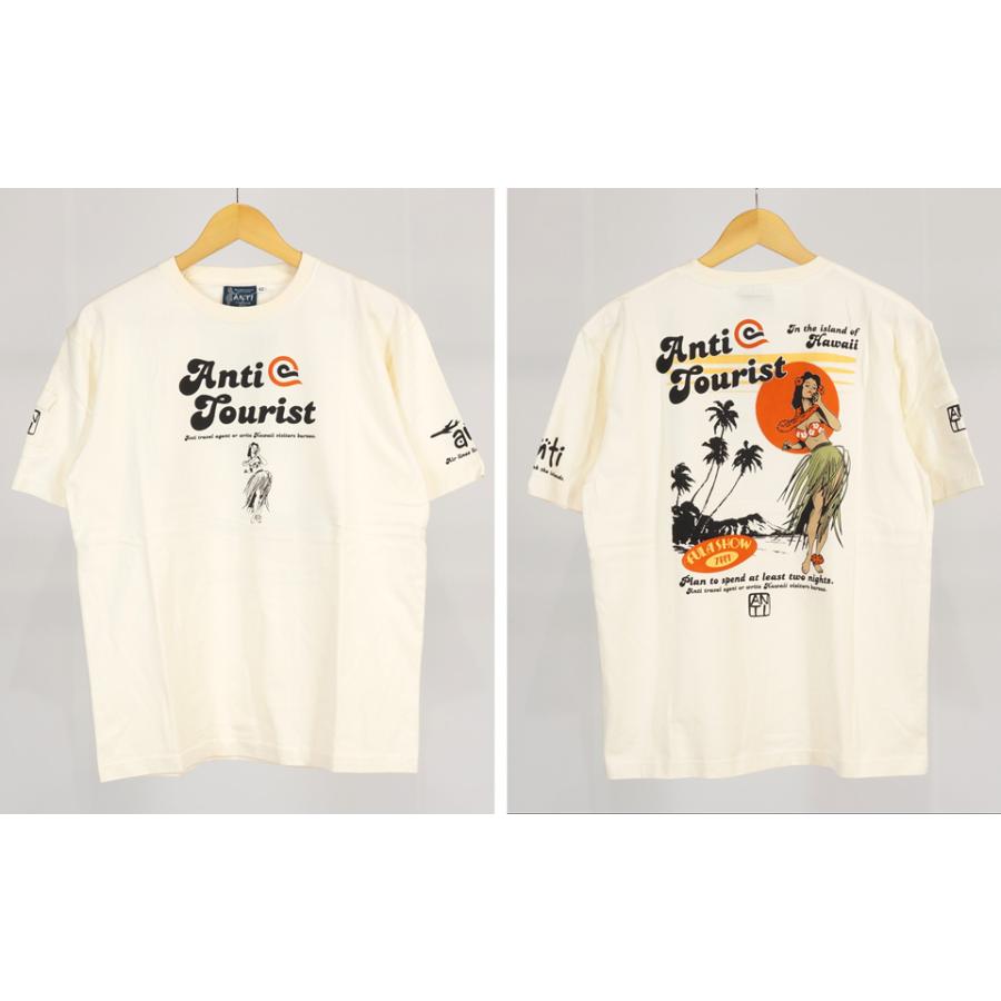 TEDMAN（テッドマン） アンチ アロハ風 アンチツーリスト 半袖Tシャツ