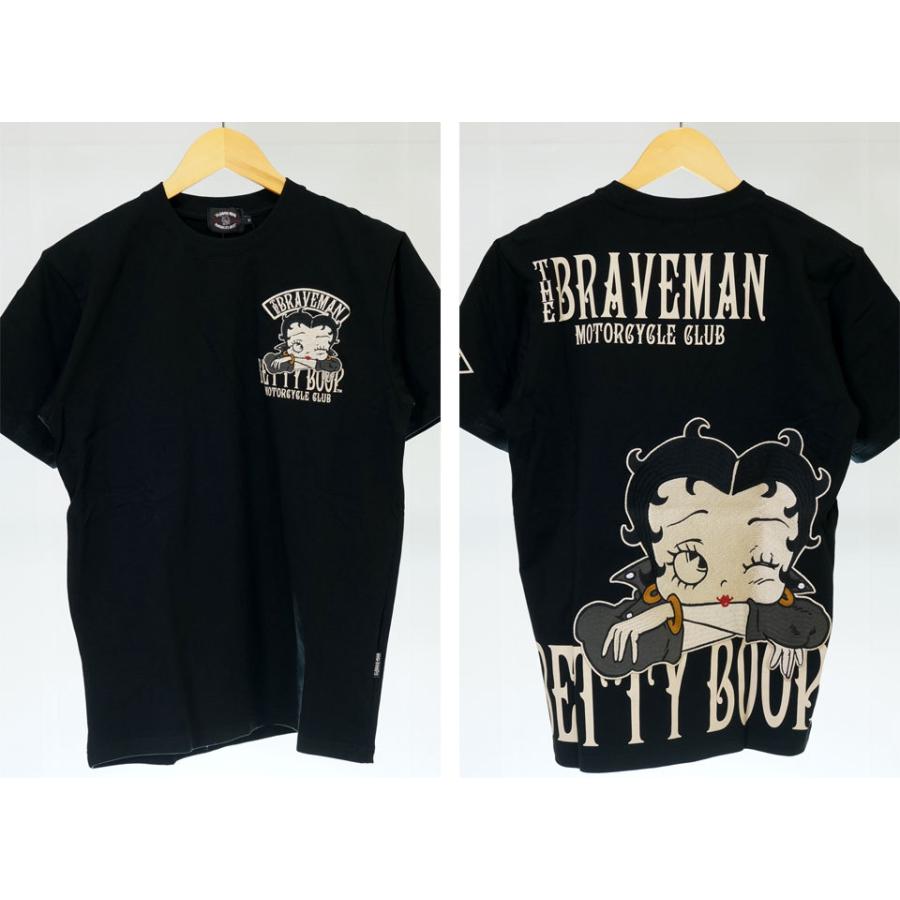 ブレイブマン ベティブープコラボ BIGフェイスベティー 刺繍