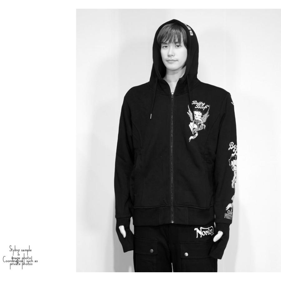 BETTY BOOP ブレイブマン ベティブープコラボ フライングベティー刺繍  