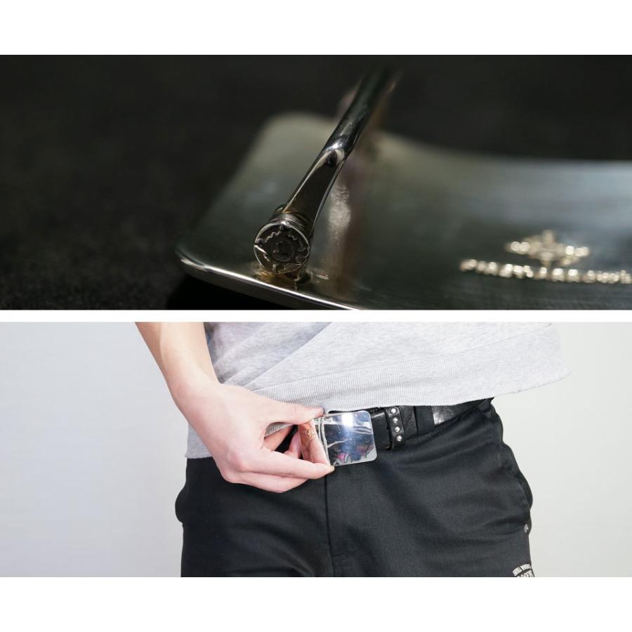 ポイント2倍!!ファーストアローズ K18付 プレーンバックル FIRST ARROWS bk-022の画像