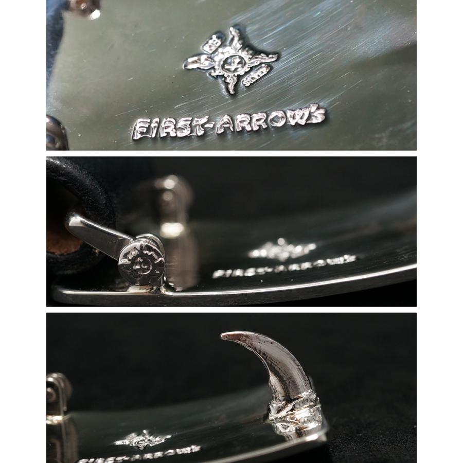 ポイント2倍!!ファーストアローズ K18付 サン&アラベスク彫りバックル Sサイズ FIRST ARROWS bk-051の画像