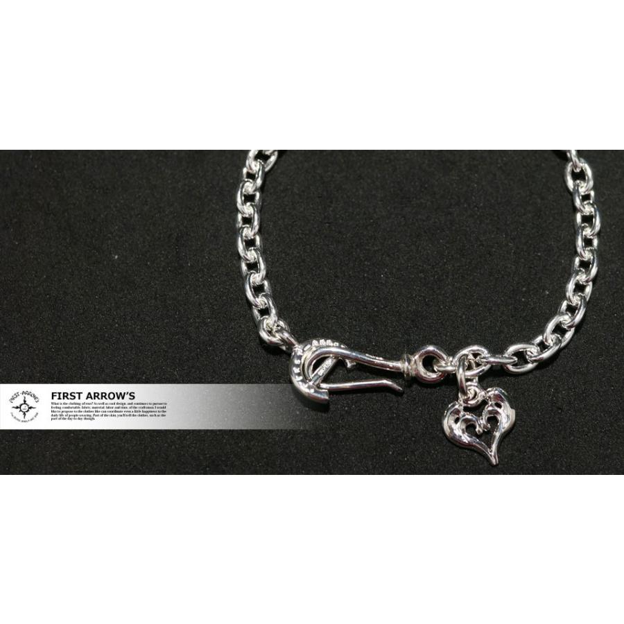 FIRSTARROWS アラベスクハート(S)付 チェーンブレスレット｜