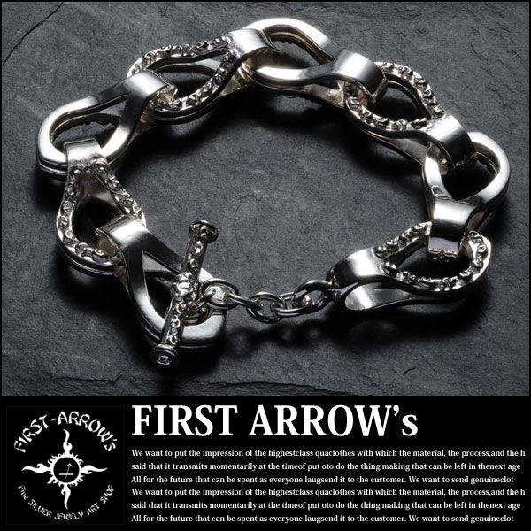 荷*中様 ファーストアローズ　アラベスクロッキングチェーンブレスレット FIRST ARROW's（ファーストアローズ） ポイント2倍!! アラベスク