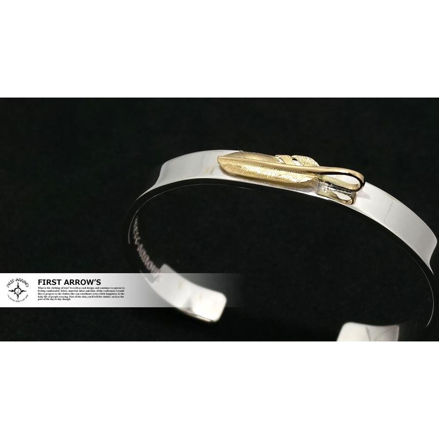 ⭐︎人気商品　FIRST ARROW'S 極美品　バングル 楽天市場】ポイント2倍!!ファーストアローズ K18付き唐草彫り