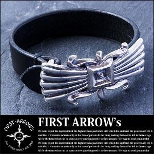 ポイント2倍!!ファーストアローズ レザーブレスレット FIRST ARROWS br-234