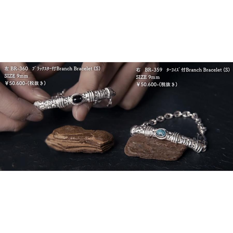 ポイント2倍!!ファーストアローズ ターコイズ ブランチ Sサイズ フックチェーンブレスレット FIRST ARROWS br-359の画像