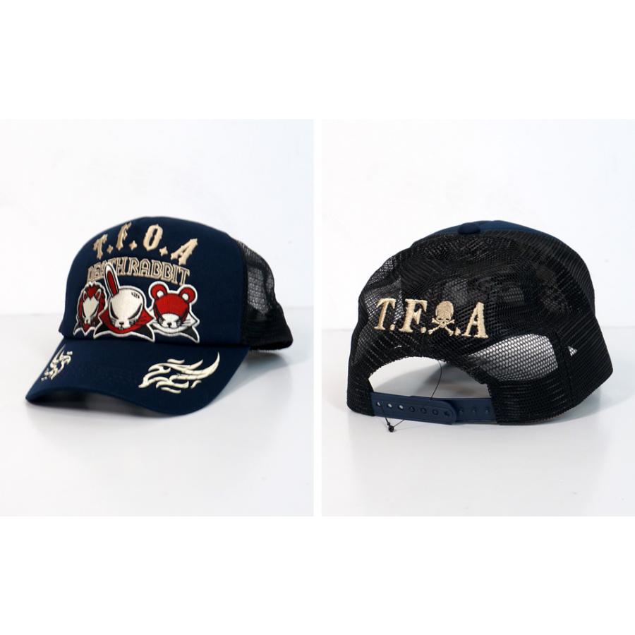 帽子 kkk CROWS クローズワースト KKK デスラビット刺繍 メッシュキャップ