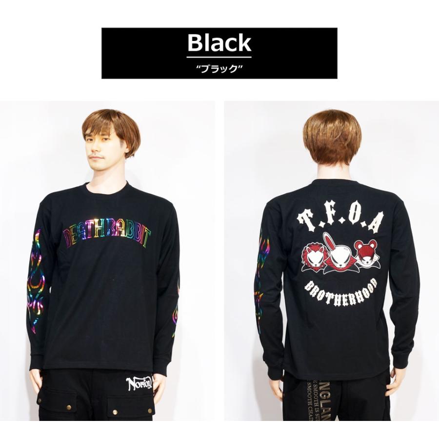 CROWS クローズワースト KKK デスラビット刺繍 長袖Tシャツ ロン