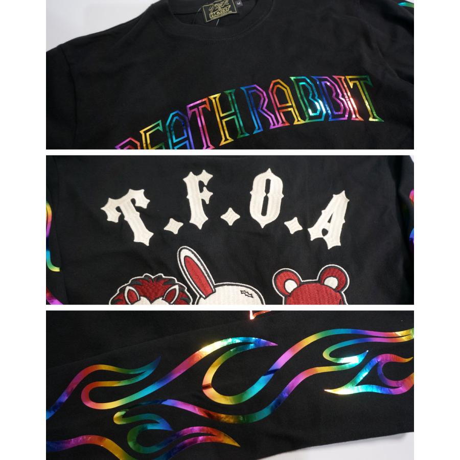 CROWS クローズワースト KKK デスラビット刺繍 長袖Tシャツ ロン