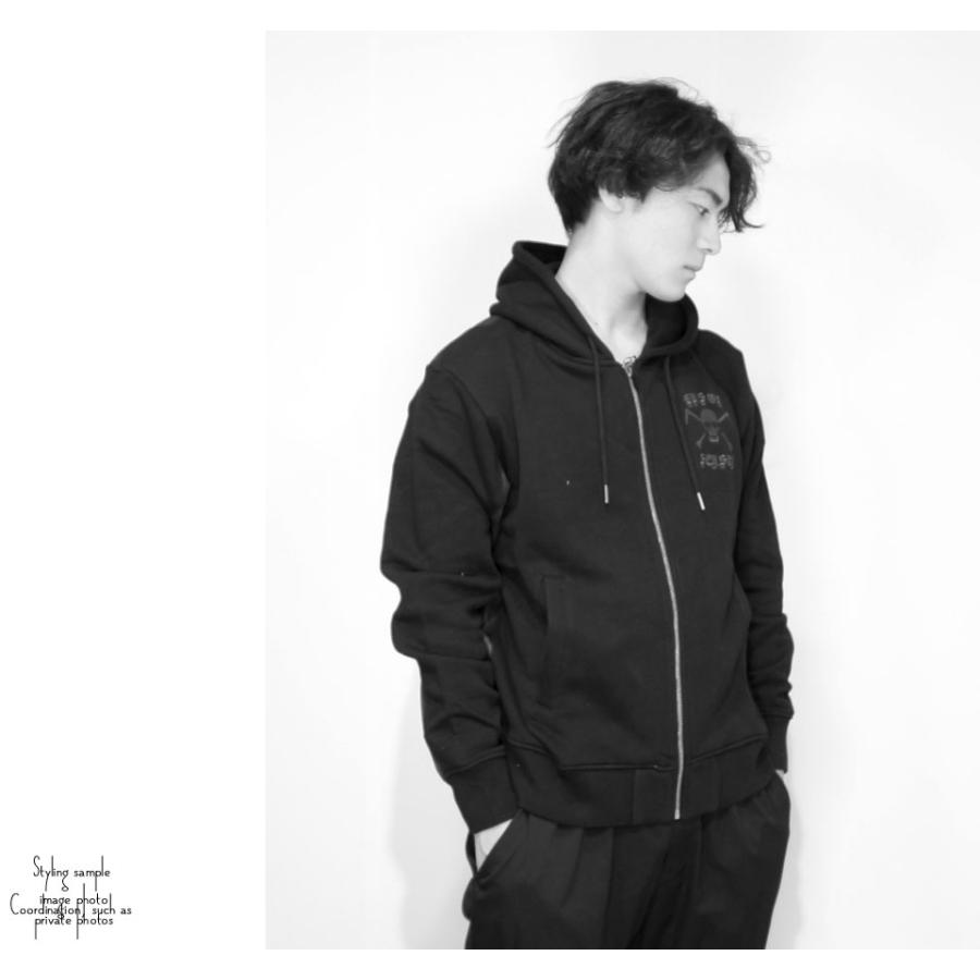 CROWS クローズワースト 背にドクロ刺繍 ナイロン切替