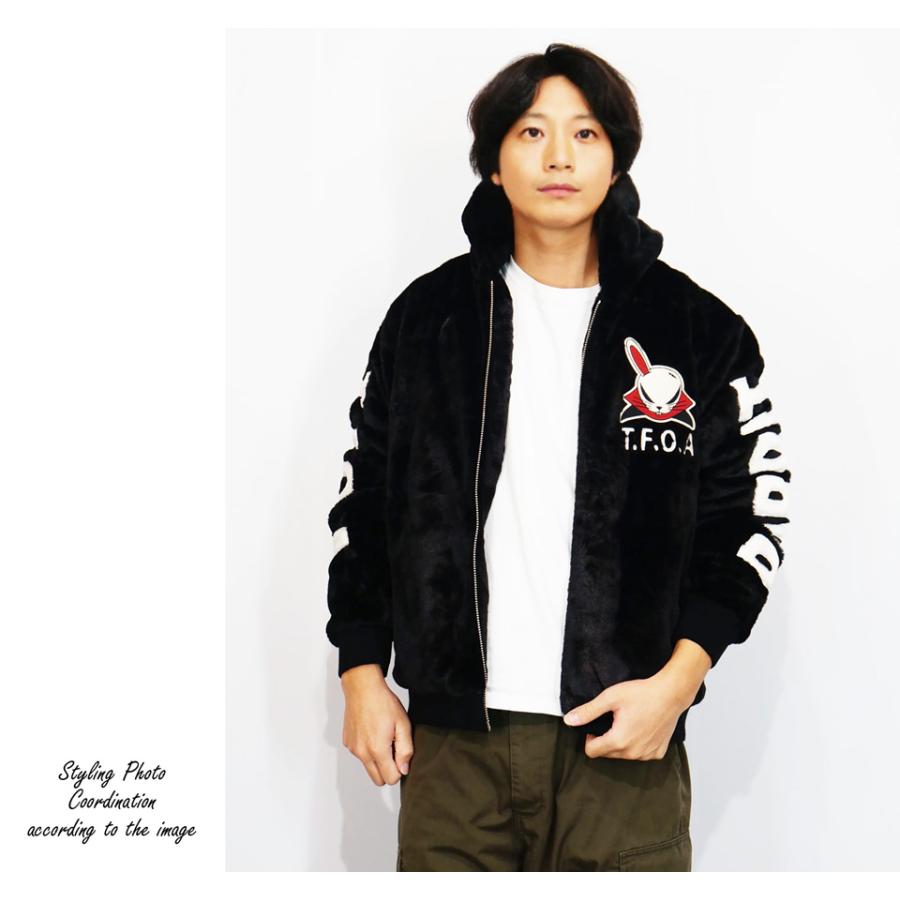 CROWS（クローズ） クローズワースト デスラビット刺繍 ファー