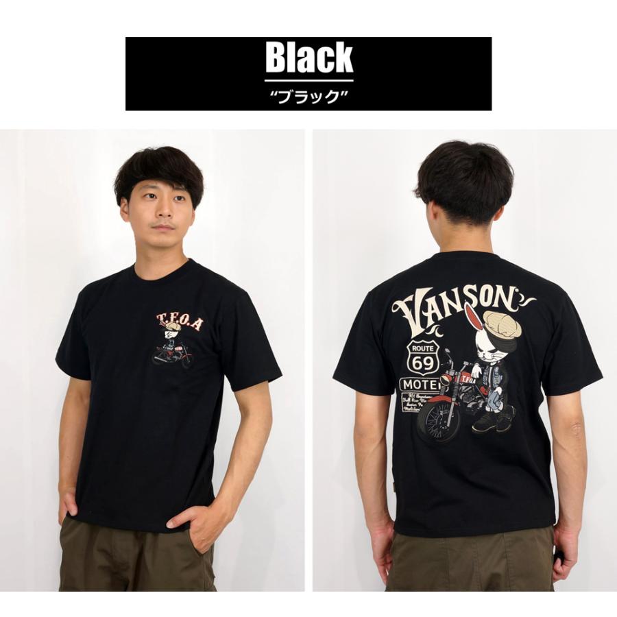 VANSON（バンソン） クローズワーストコラボ バイカーズデスラビット