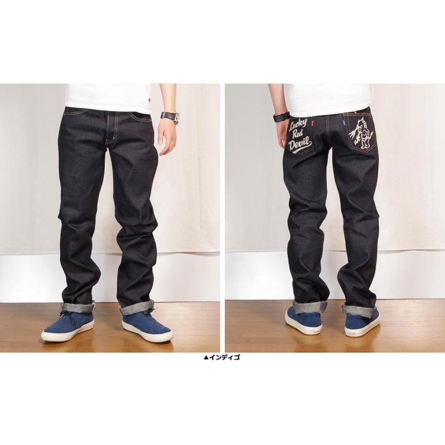 TEDMAN（テッドマン） DEVIL 5号 LUCKY RED DEVIL刺繍 防縮加工ノン