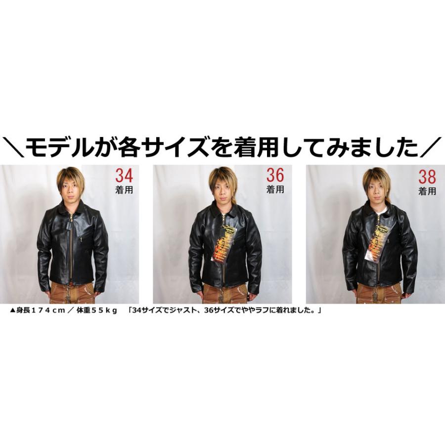 VANSON バンソン ENF シングルライダースジャケット 襟付き 革 VANSON バンソン ENF シングルライダースジャケット 襟付き 革