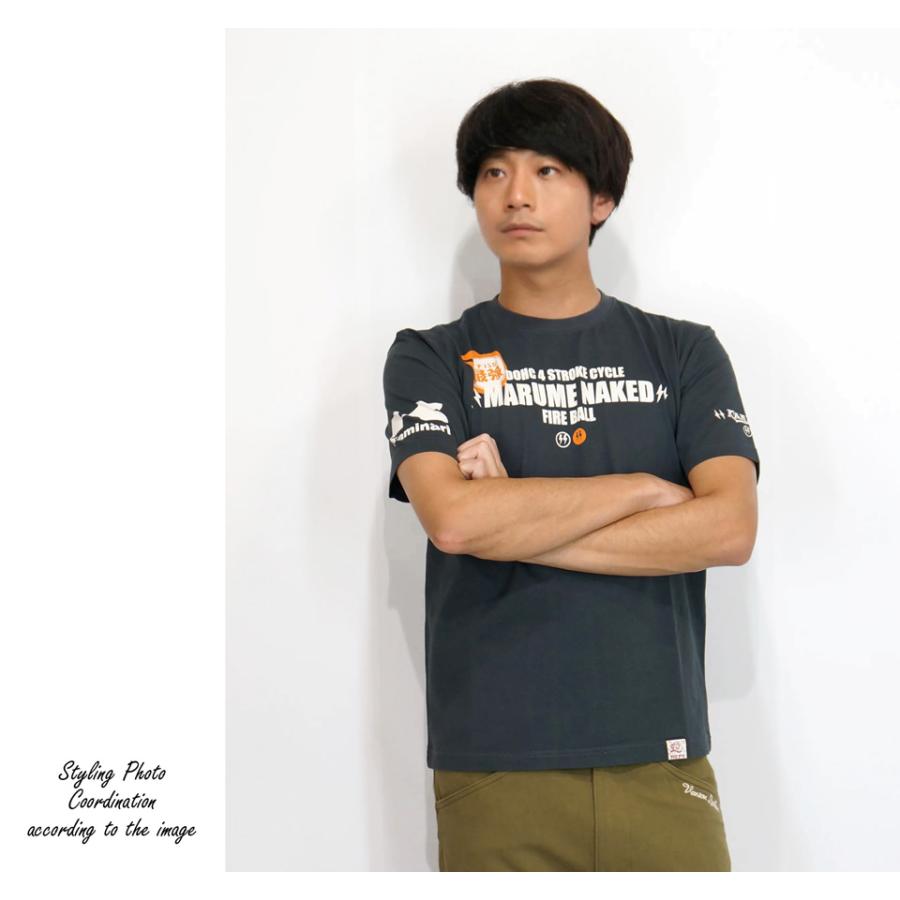 2枚セットカミナリモータースKMT-144 カミナリモータース tシャツ 2STROKE 530cc メンズ 半袖Tシャツ KMT