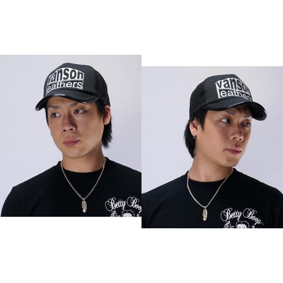 きゃびん様 VANSON バンソン パイピングテープ メッシュキャップ 帽子