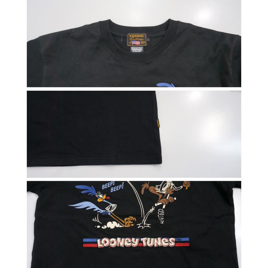 vanson × LOONEY TUNES【XXL】ポロシャツ　刺繍　コラボ vanson ルーニーチューンズ コラボ トゥイーティー 刺繍 ポロシャツ
