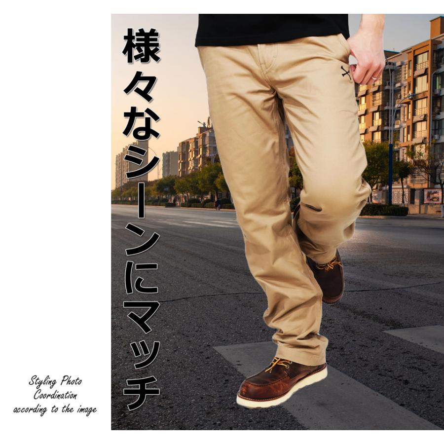 VANSON（バンソン） チノワークパンツ チノパン メンズ VANSON nvbl