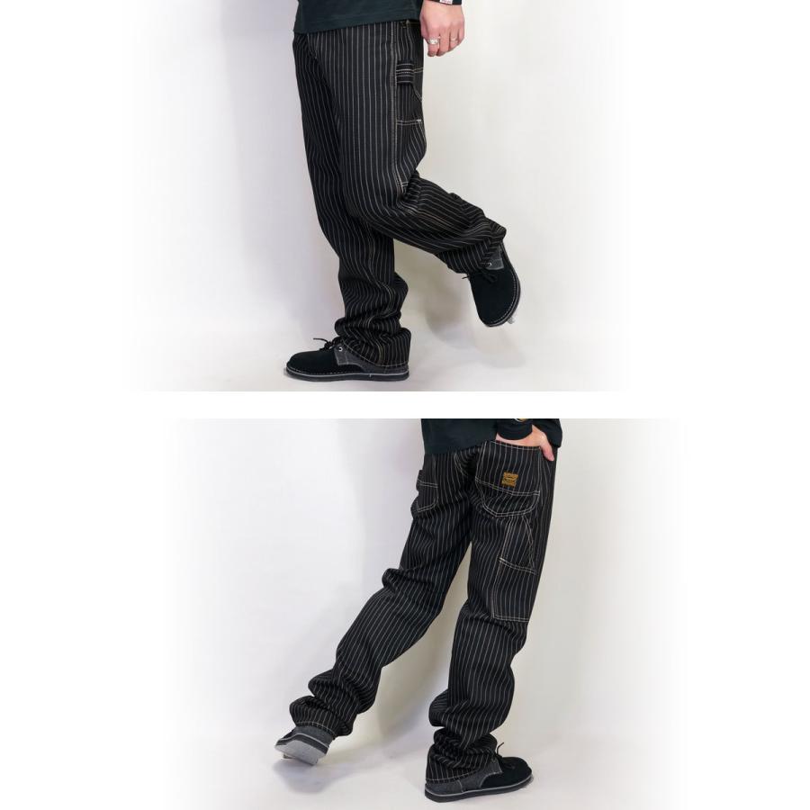 VANSON（バンソン） ロゴ刺繍 ぺインター ワークパンツ メンズ 新作