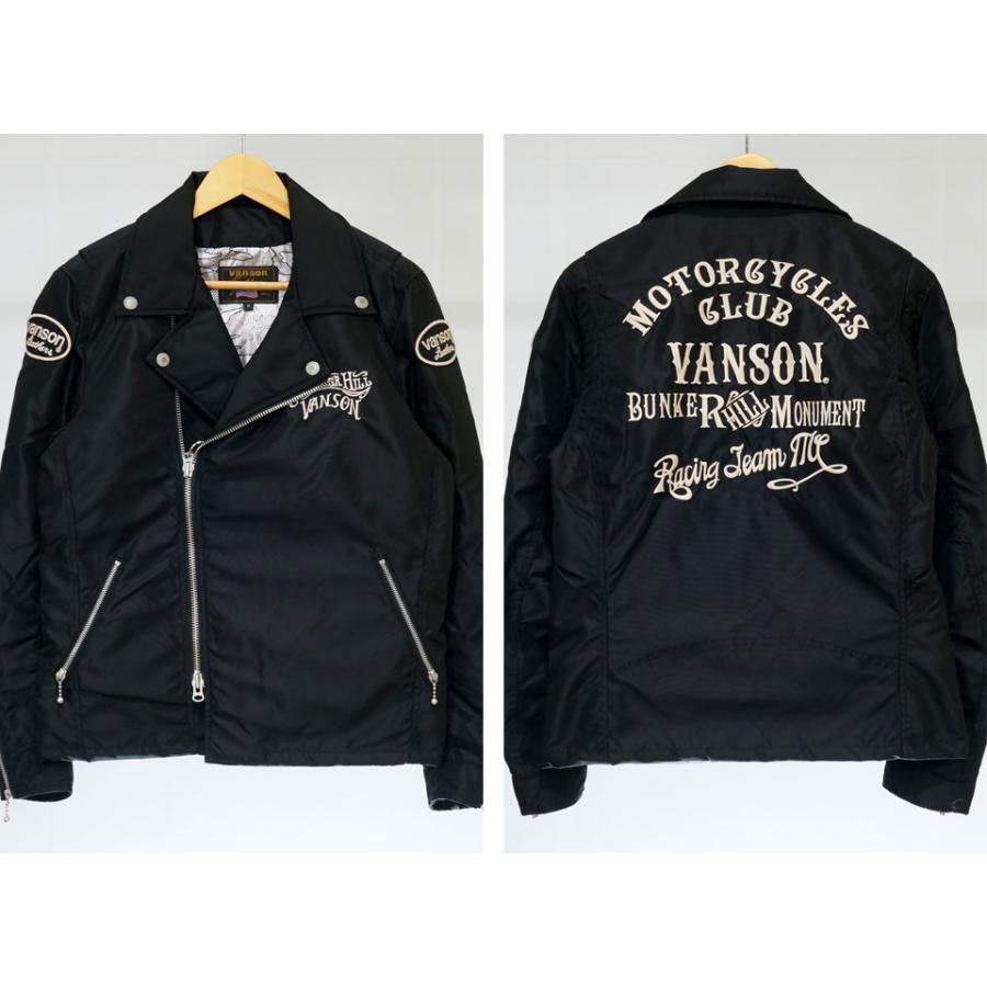 VANSON アウトレットセール!!バンソン エンブレム刺繍 ナイロン VANSON アウトレットセール!!バンソン エンブレム刺繍 ナイロン