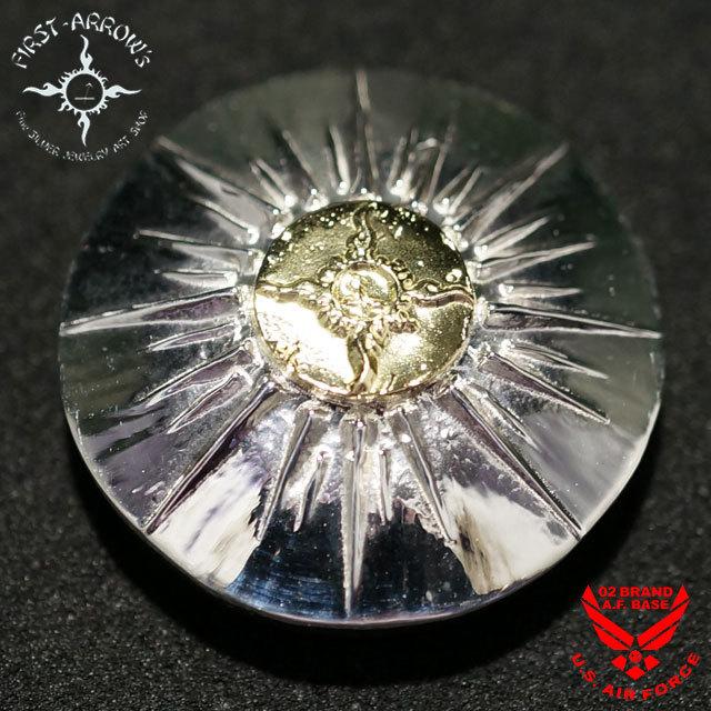 ファーストアローズ シルバー リング K18 コンチョ