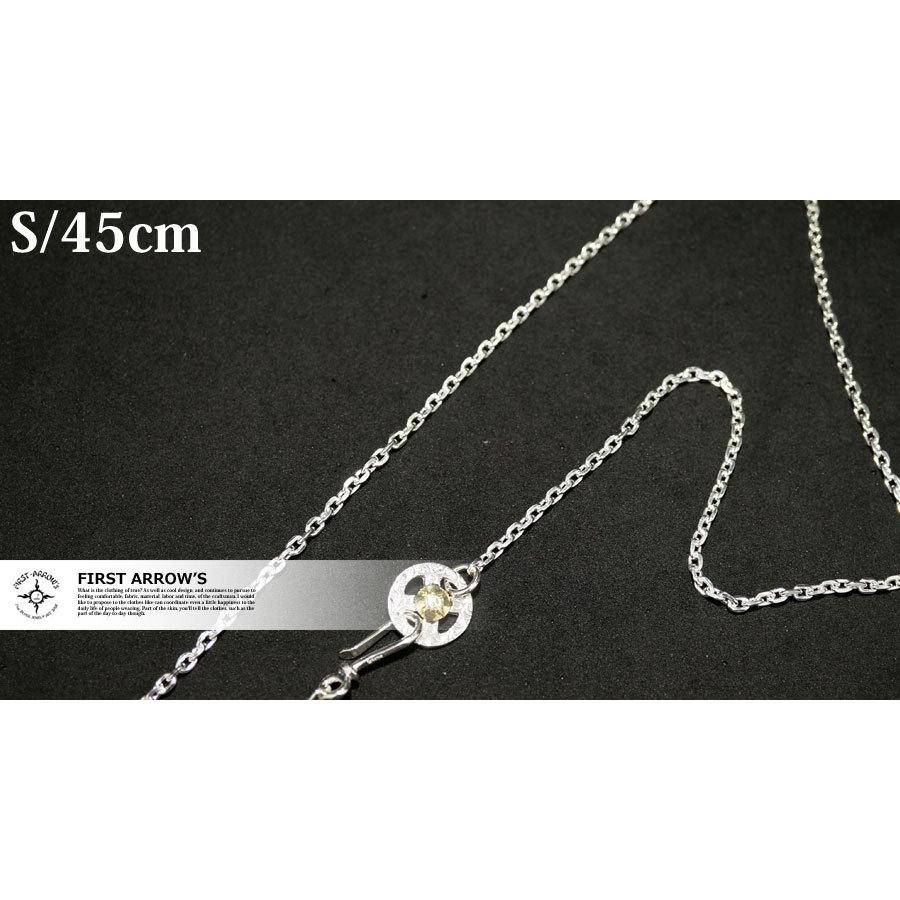 ポイント2倍!!ファーストアローズ メディスンホイール付き ネックレスチェーン Sサイズ 45cm FIRST ARROWS o-063-p-077aの画像