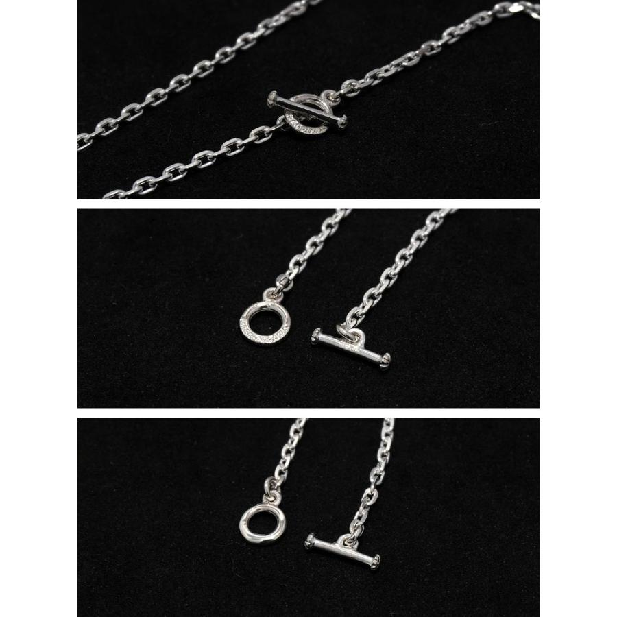 FIRST ARROWS Tバー　Mチェーンネックレス　太角 50cm FIRST ARROW's/ファーストアローズ】「Medium Necklace Chain