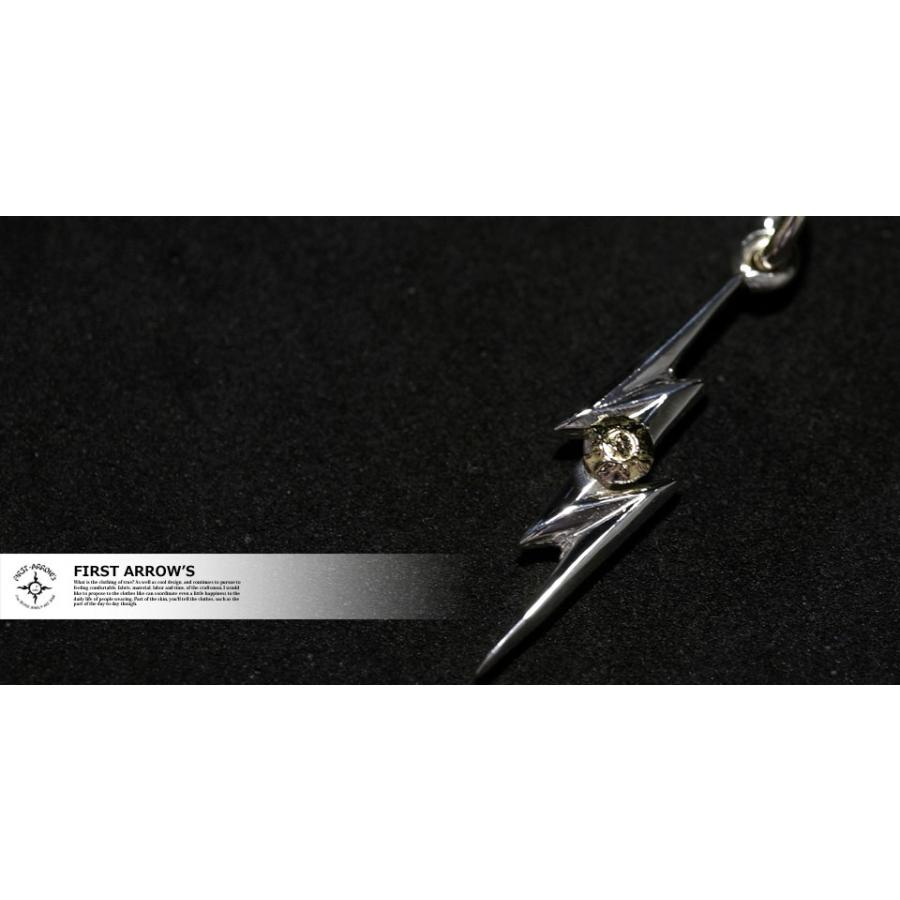 ポイント2倍!!ファーストアローズ K18付 ライトニング ペンダントトップ FIRST ARROWS p-350の画像