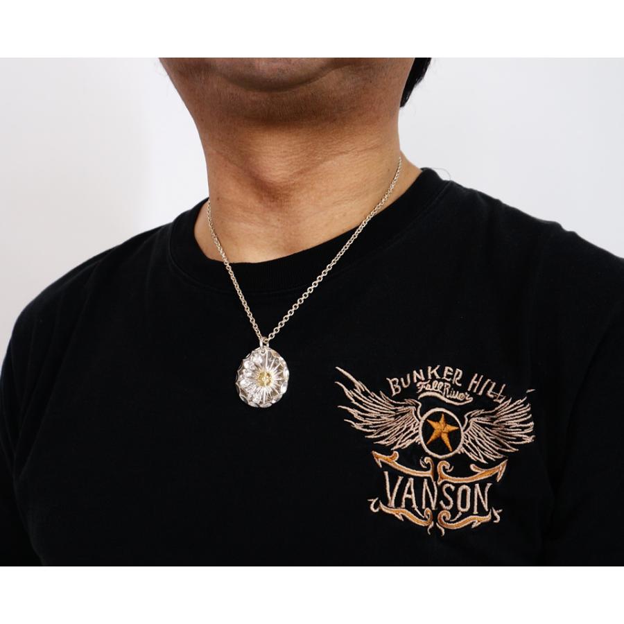 ファーストアローズ K18付サン＆アラベスク浮き彫りメタル タタキ&ネックレス FIRST ARROW's（ファーストアローズ） ポイント2倍!!ファースト