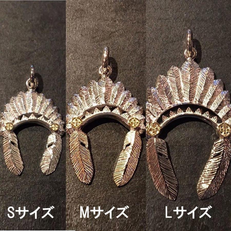 ポイント2倍!!ファーストアローズ War bonnet Lサイズ ペンダントトップ FIRST ARROWS p-698の画像