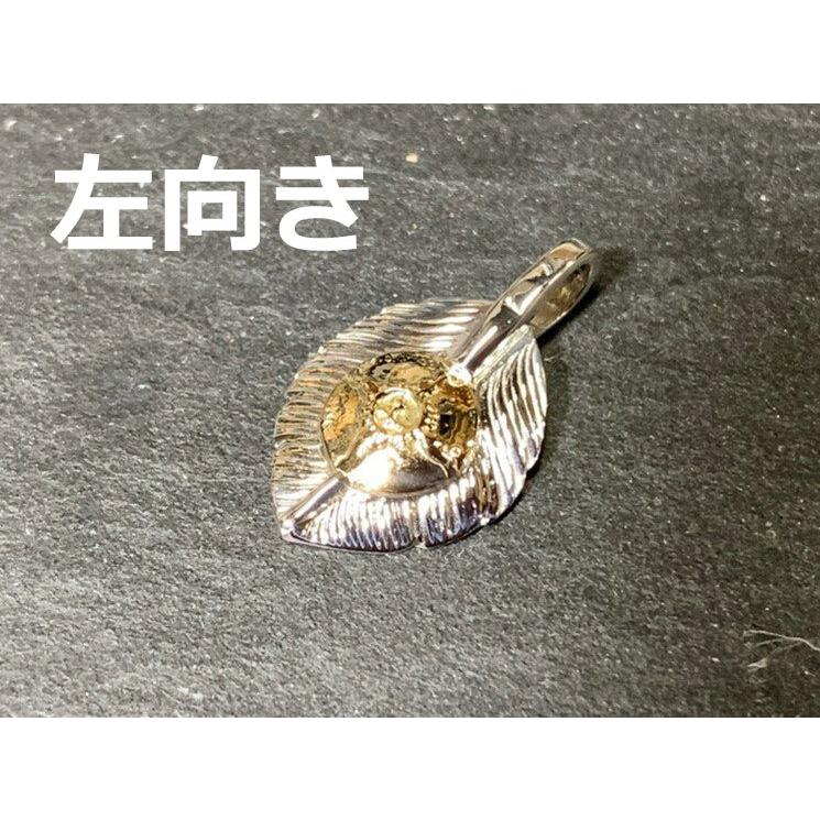 ポイント2倍!!ファーストアローズ K18付ハートフェザー Lサイズ ペンダントトップ FIRST ARROWS p-709の画像