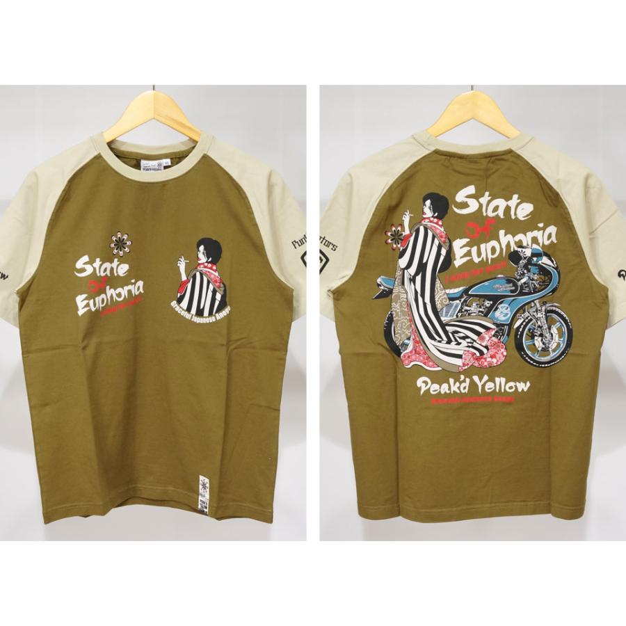 ピークドイエロー PEAK'D YELLOW ピークドイエロー Peak'd Yellow エフ商会 半袖T