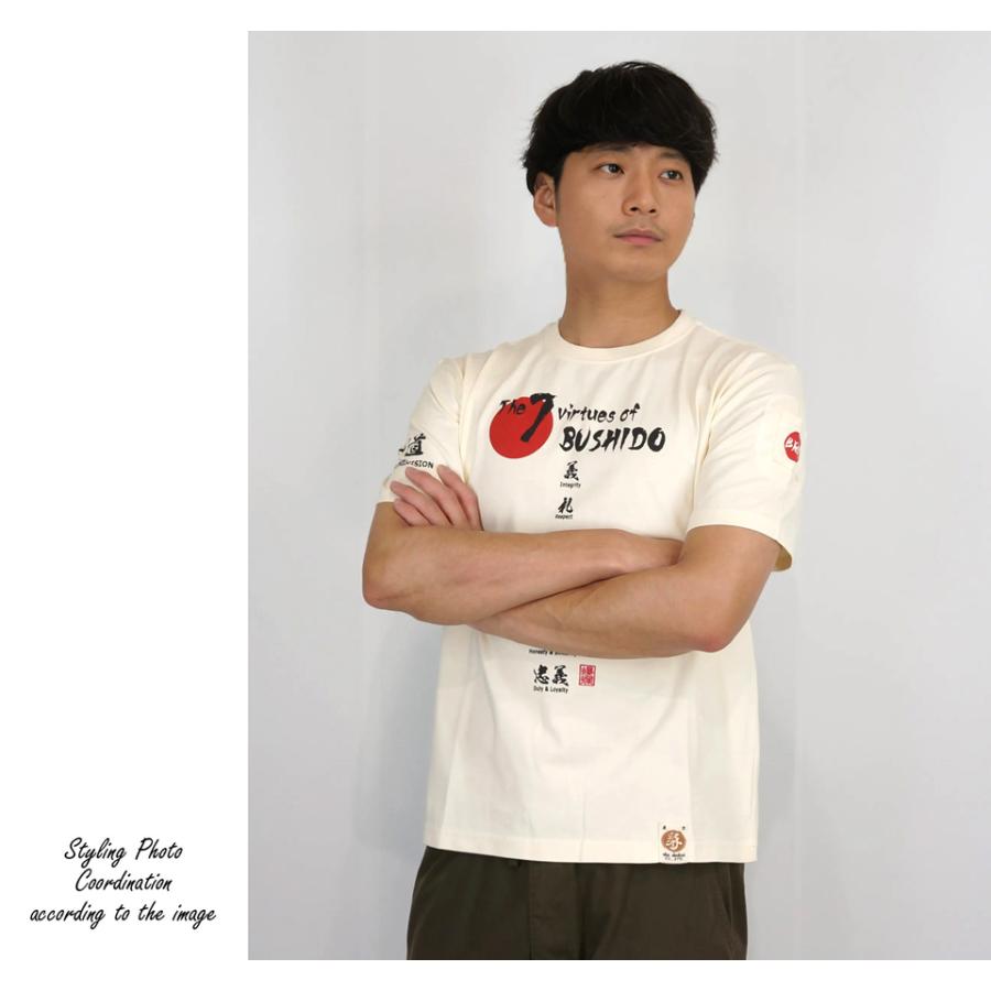 B-R-M 爆裂爛漫娘 爆裂爛漫娘 サムライスピリット 和柄 半袖Tシャツ