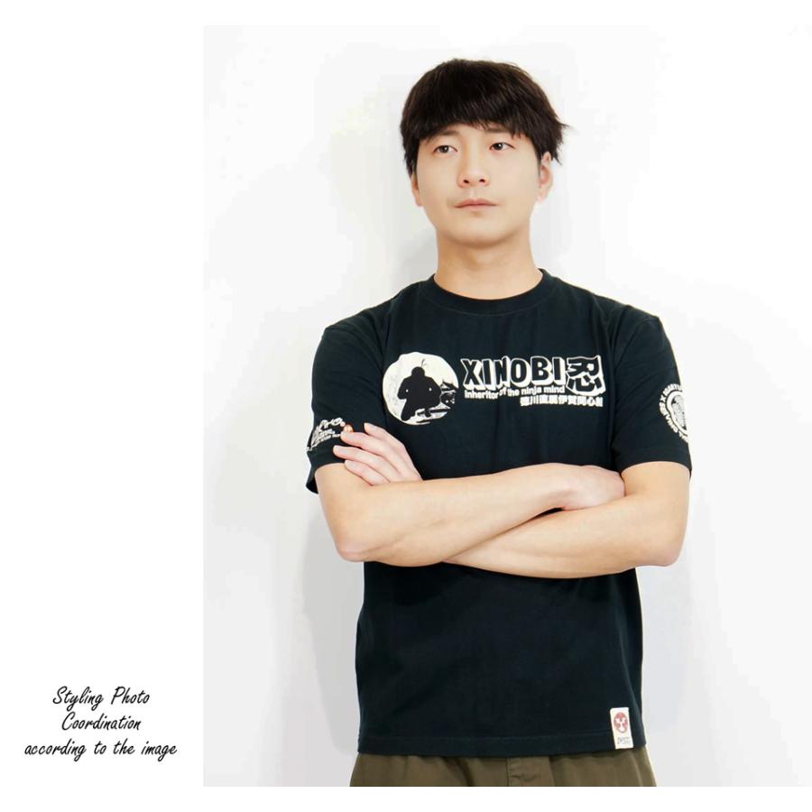 粋狂 XINOBI 忍 シノビ 和柄 半袖Tシャツ メンズ 新作2026年モデル