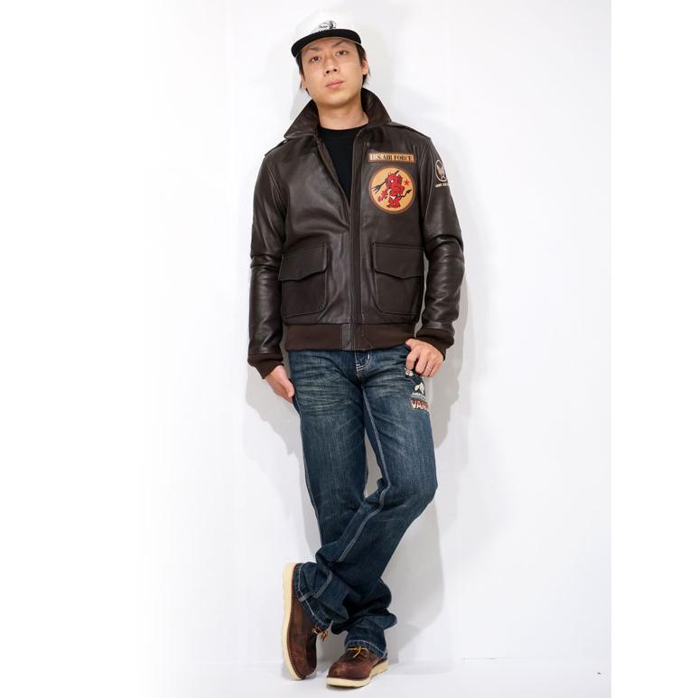 TEDMAN テッドマン U.S.A.F ラムレザー A-2 フライトジャケット TEDMAN テッドマン U.S.A.F ラムレザー A-2 フライトジャケット
