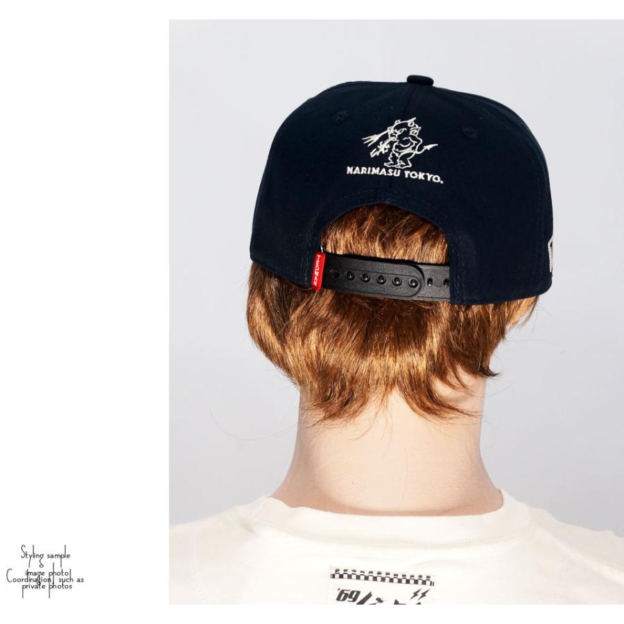 TEDMAN（テッドマン） ロゴ 3D刺繍 ツイル ストレートキャップ 帽子