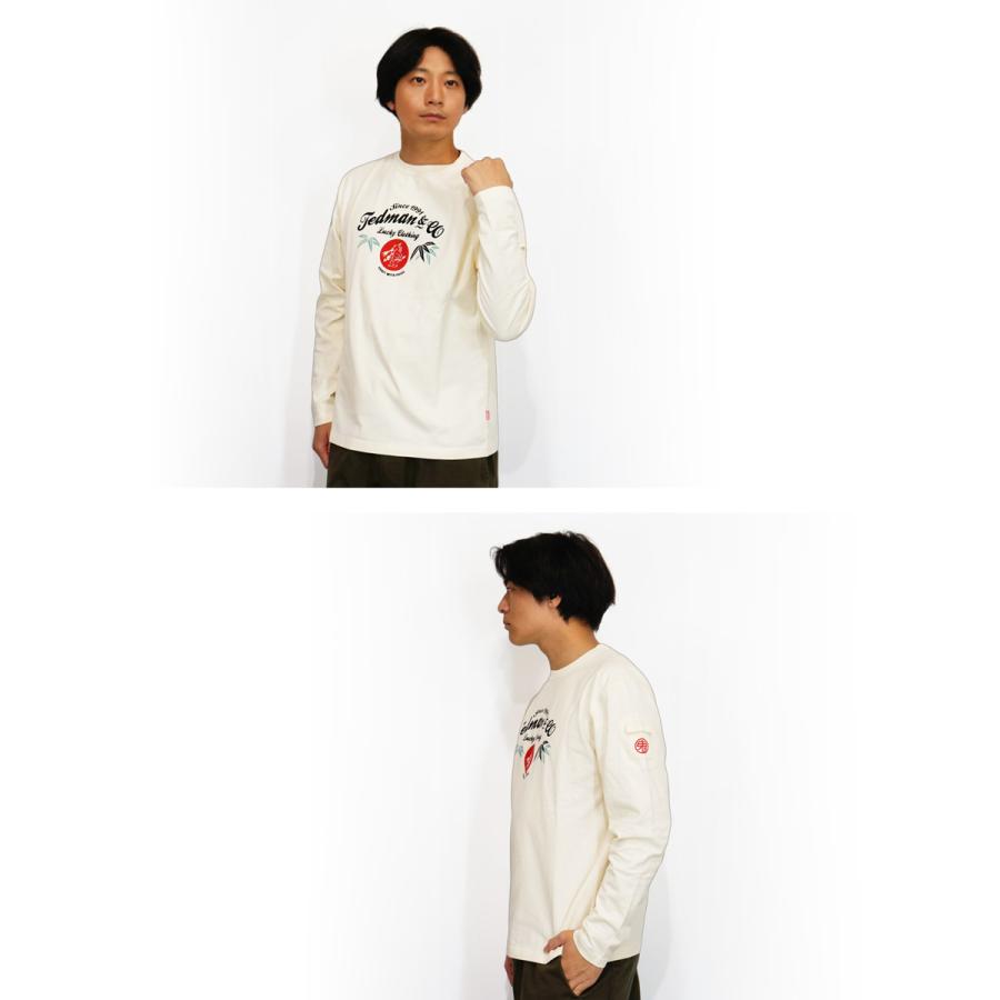 TEDMAN（テッドマン） 鬼虎 タイガーテッド 長袖Tシャツ ロンTee 