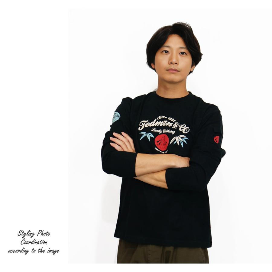 TEDMAN（テッドマン） 鬼虎 タイガーテッド 長袖Tシャツ ロンTee