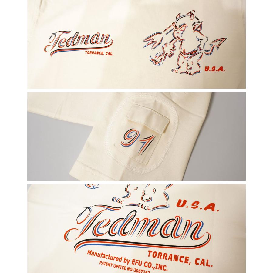 テッドマン ピンストライプテッド 半袖Tシャツ メンズ 新作2024年モデル TEDMANS tdss-565a｜02brand｜13