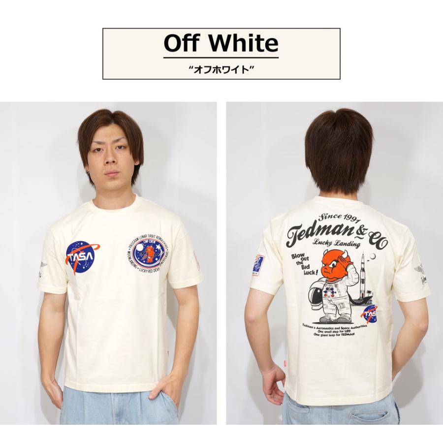 TEDMAN（テッドマン） PROGRAM LOR 宇宙飛行士 半袖Tシャツ メンズ